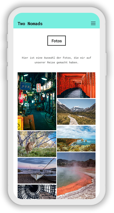 Travel Template Mobile Screenshot 3